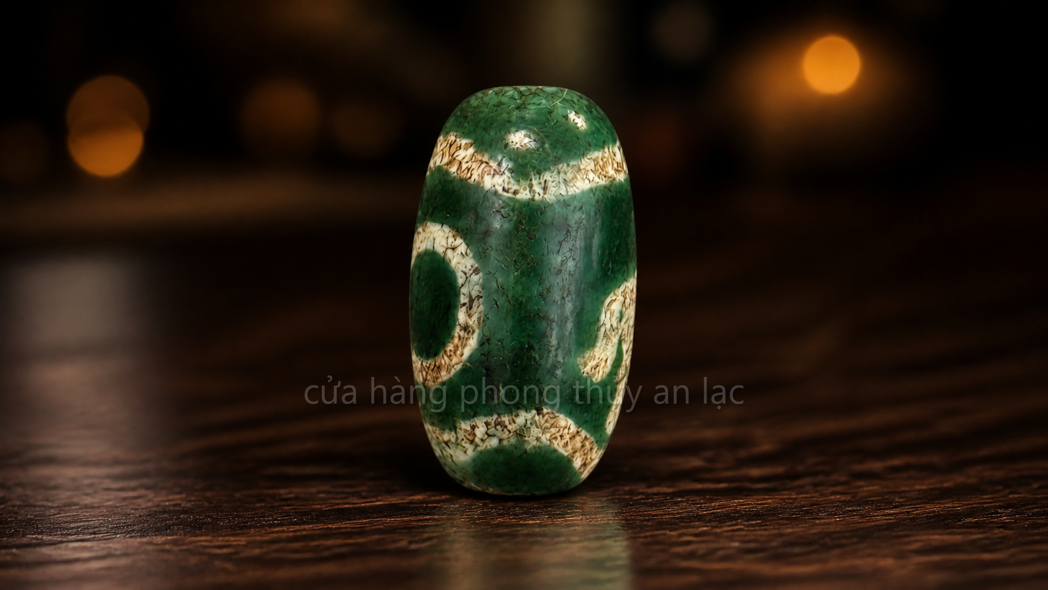 Dzi 1 mắt hoa văn ngựa 2