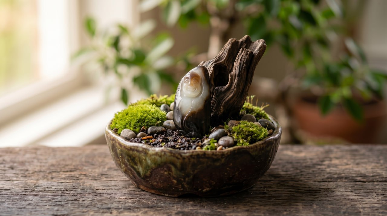 Hạt Đá Di Lặc Chạm Khắc — Nụ Cười Mang Thiên Hạ Về Tay 4